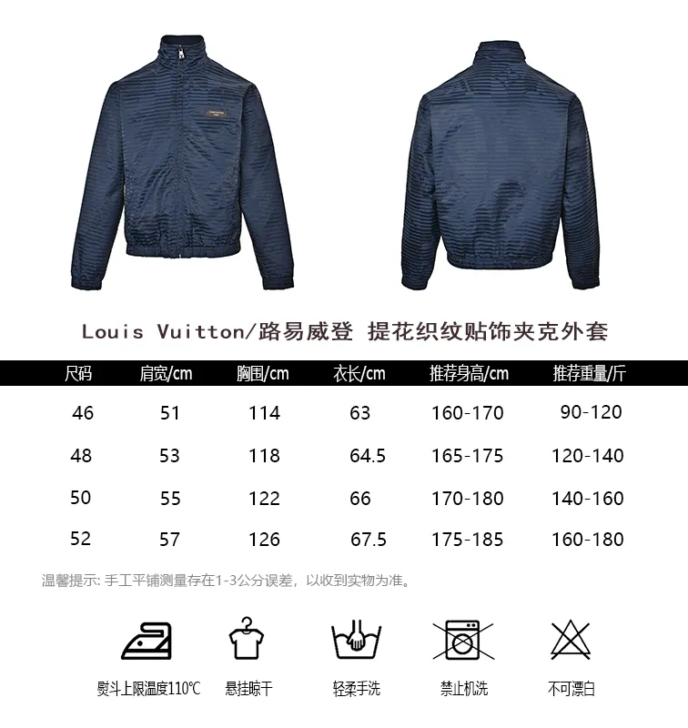 Louis Vuitton/Louis Vuitton jacquard texture patch jacket